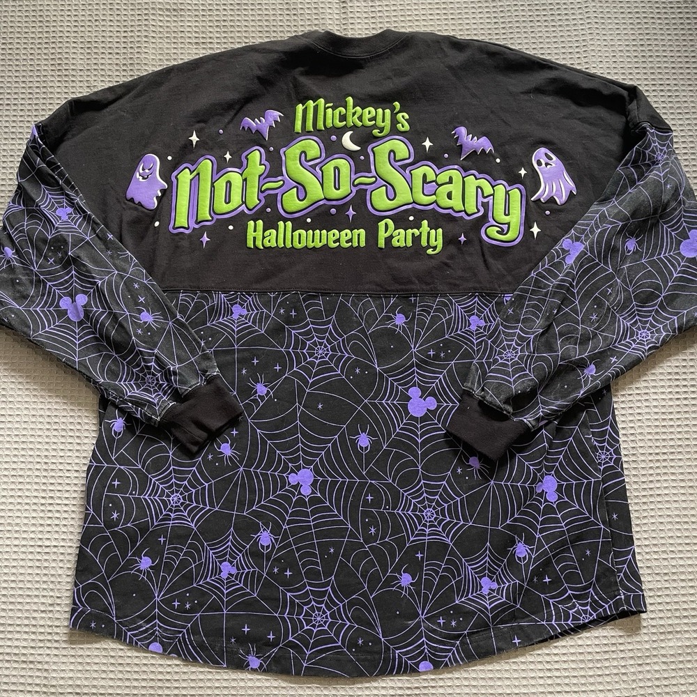 Disney Spirit Jersey Halloween Shirt XL Magic Kingdom 2023 Mickey's Not So Scary